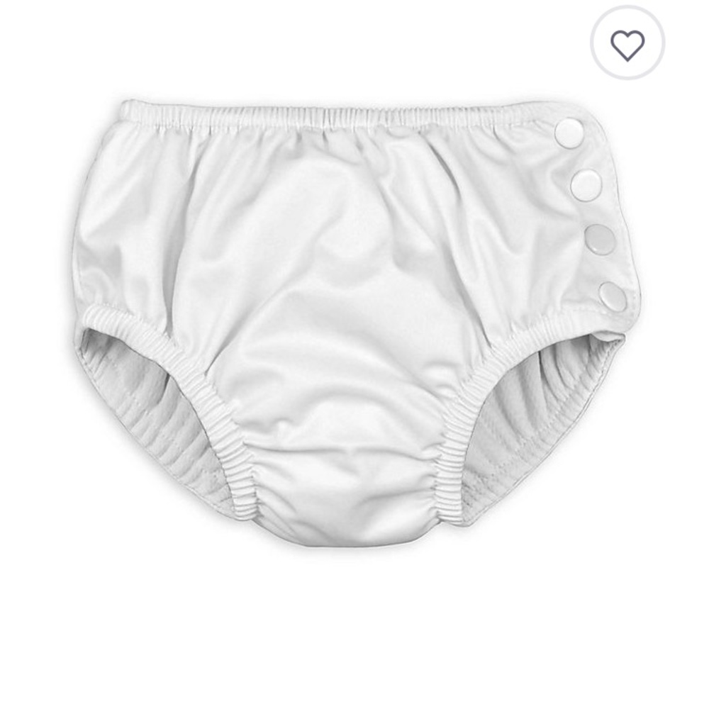 White I Play Swim bottom/Diaper - Picture 2 of 8
